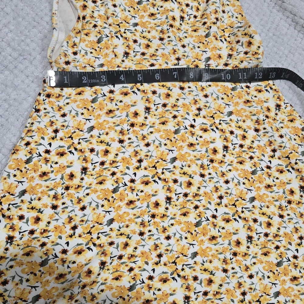 Forever 21 Yellow Sleeveless A-Line Sundress - Picture 6 of 10